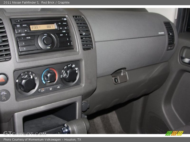Red Brick / Graphite 2011 Nissan Pathfinder S