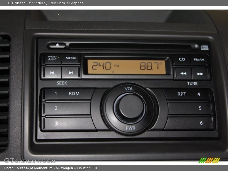 Red Brick / Graphite 2011 Nissan Pathfinder S
