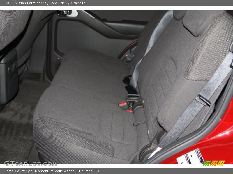 Red Brick / Graphite 2011 Nissan Pathfinder S
