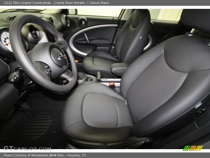 Crystal Silver Metallic / Carbon Black 2012 Mini Cooper Countryman