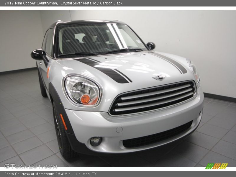 Crystal Silver Metallic / Carbon Black 2012 Mini Cooper Countryman