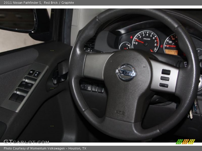 Red Brick / Graphite 2011 Nissan Pathfinder S