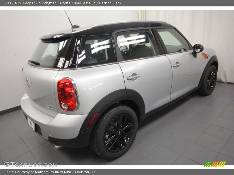 Crystal Silver Metallic / Carbon Black 2012 Mini Cooper Countryman