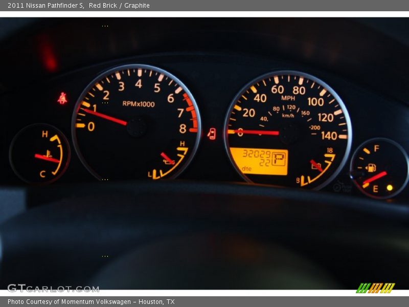 Red Brick / Graphite 2011 Nissan Pathfinder S