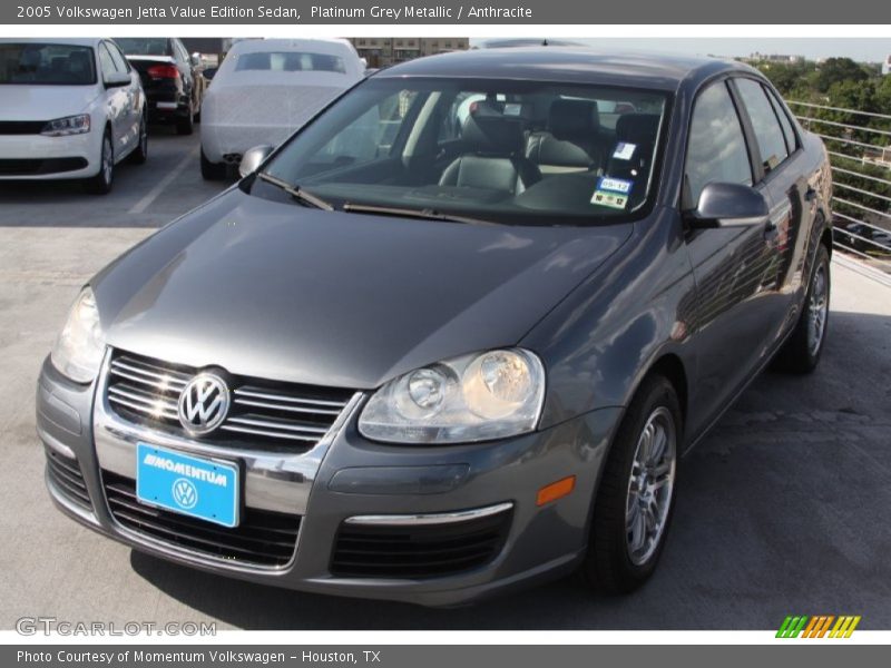 Platinum Grey Metallic / Anthracite 2005 Volkswagen Jetta Value Edition Sedan
