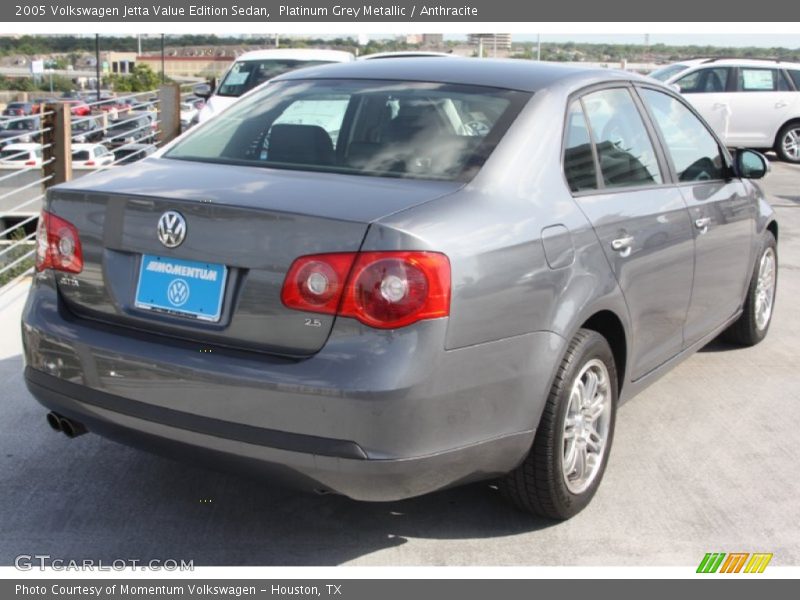 Platinum Grey Metallic / Anthracite 2005 Volkswagen Jetta Value Edition Sedan