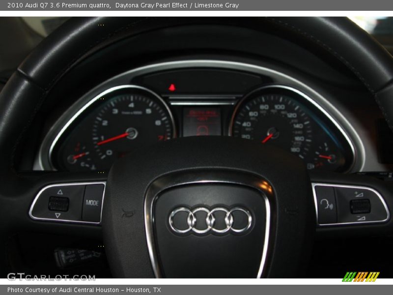 Daytona Gray Pearl Effect / Limestone Gray 2010 Audi Q7 3.6 Premium quattro