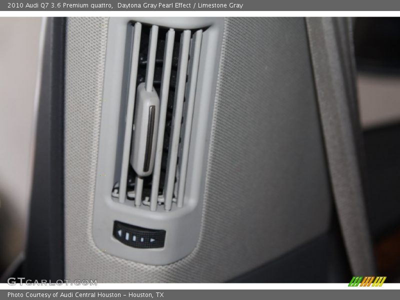 Daytona Gray Pearl Effect / Limestone Gray 2010 Audi Q7 3.6 Premium quattro