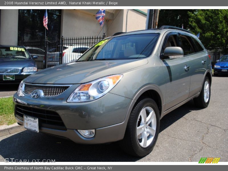 Natural Khaki Metallic / Beige 2008 Hyundai Veracruz Limited AWD
