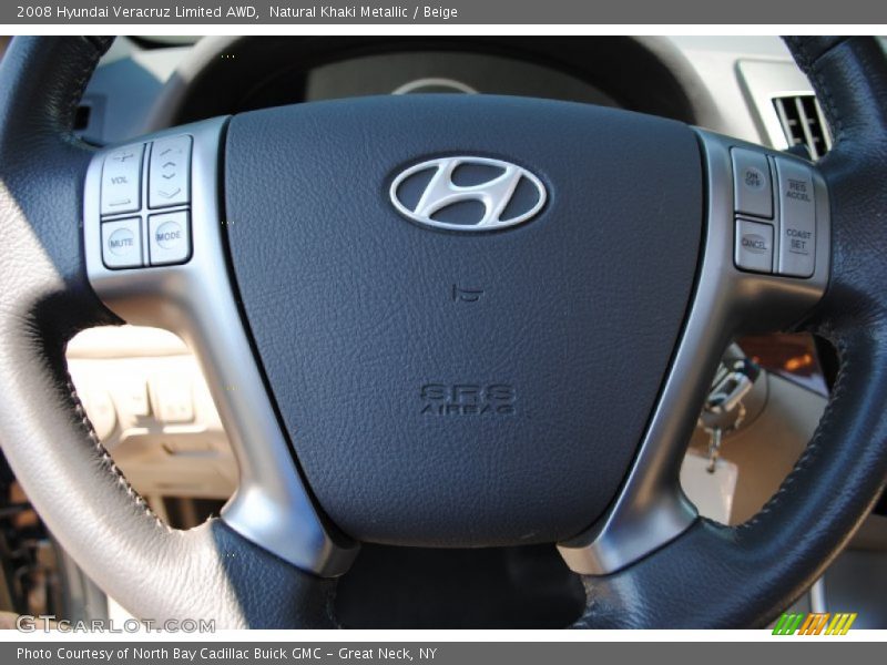 Natural Khaki Metallic / Beige 2008 Hyundai Veracruz Limited AWD