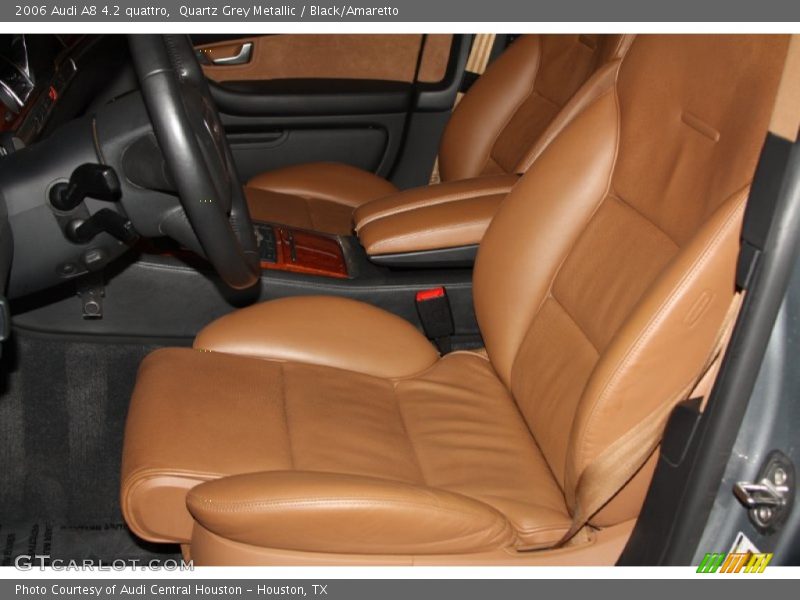 Quartz Grey Metallic / Black/Amaretto 2006 Audi A8 4.2 quattro
