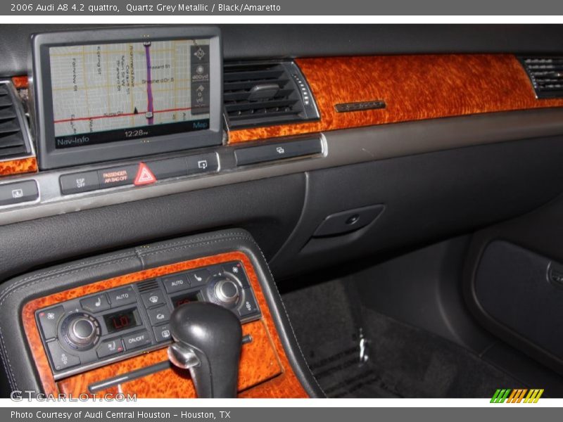 Quartz Grey Metallic / Black/Amaretto 2006 Audi A8 4.2 quattro