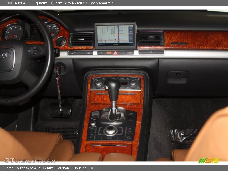 Quartz Grey Metallic / Black/Amaretto 2006 Audi A8 4.2 quattro