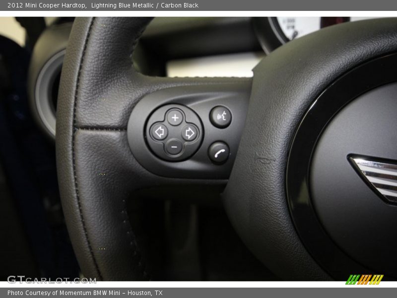 Controls of 2012 Cooper Hardtop