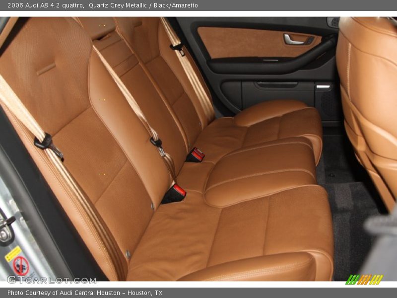 Quartz Grey Metallic / Black/Amaretto 2006 Audi A8 4.2 quattro