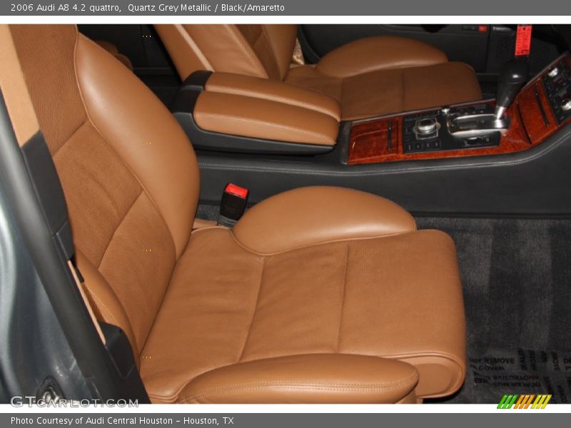 Quartz Grey Metallic / Black/Amaretto 2006 Audi A8 4.2 quattro