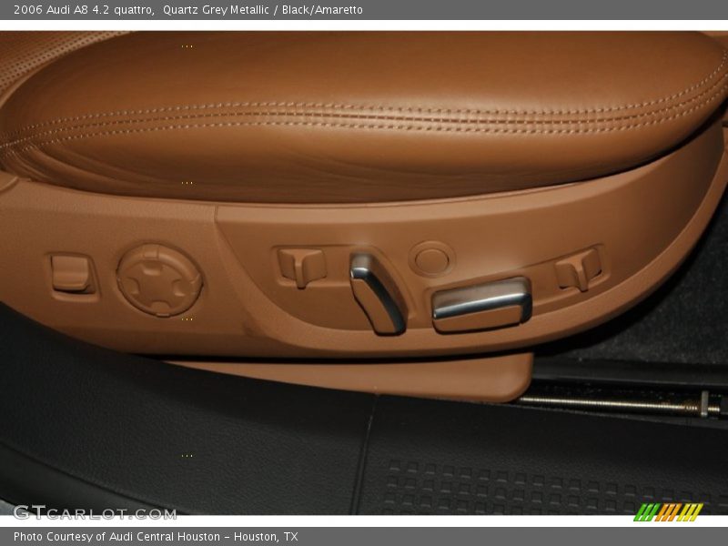 Quartz Grey Metallic / Black/Amaretto 2006 Audi A8 4.2 quattro