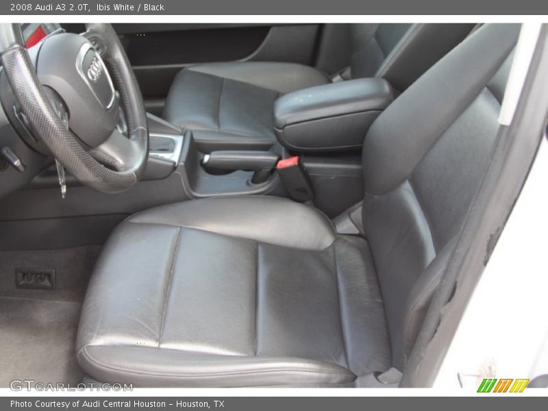Ibis White / Black 2008 Audi A3 2.0T