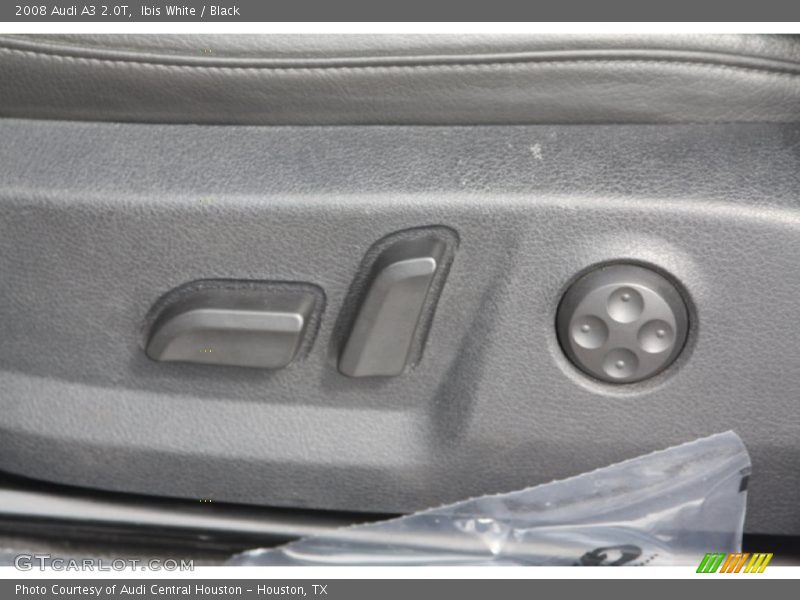Ibis White / Black 2008 Audi A3 2.0T
