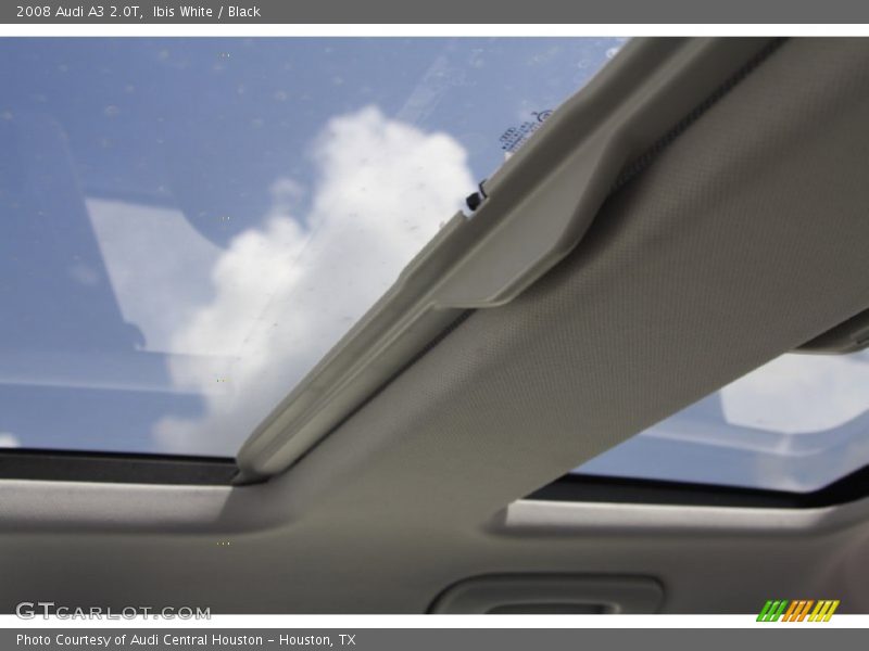 Ibis White / Black 2008 Audi A3 2.0T