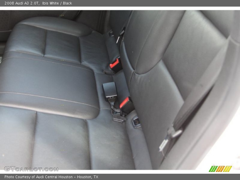 Ibis White / Black 2008 Audi A3 2.0T