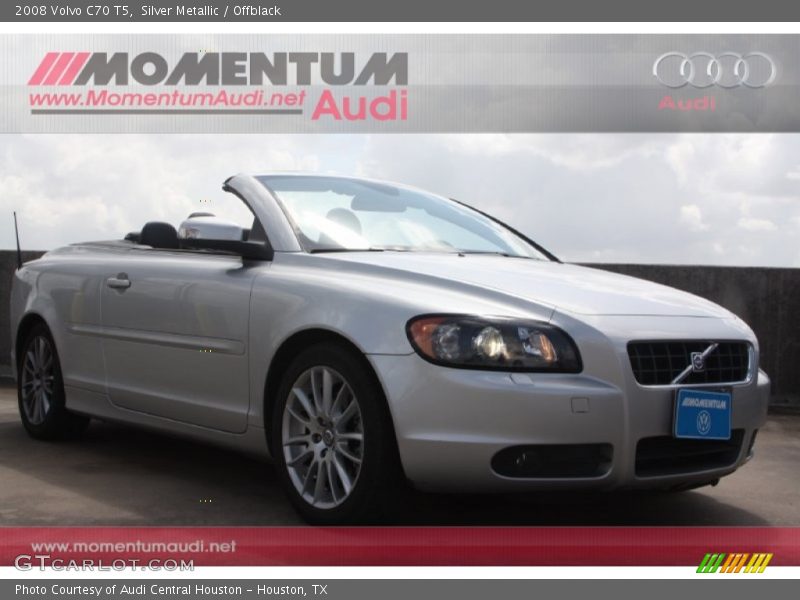 Silver Metallic / Offblack 2008 Volvo C70 T5