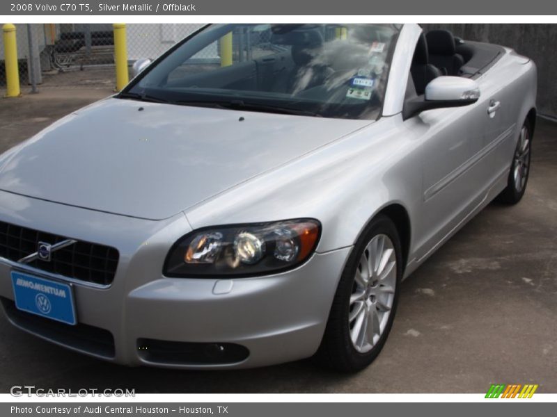 Silver Metallic / Offblack 2008 Volvo C70 T5