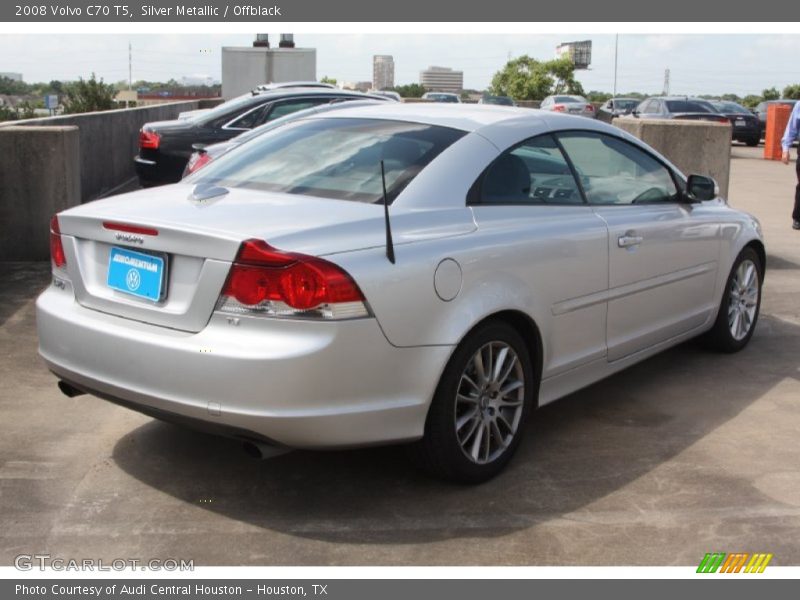 Silver Metallic / Offblack 2008 Volvo C70 T5