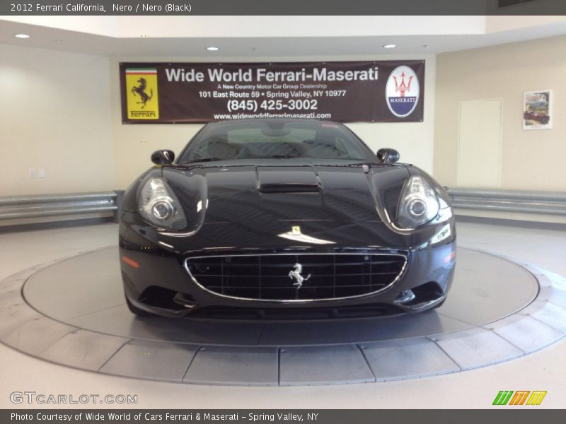 Nero / Nero (Black) 2012 Ferrari California