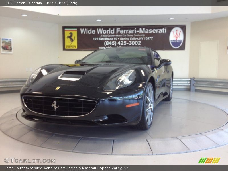 Nero / Nero (Black) 2012 Ferrari California