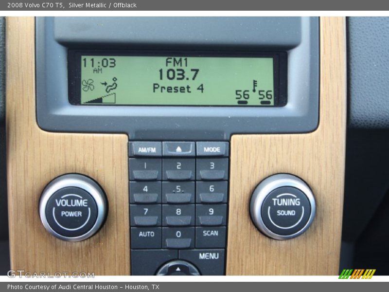 Silver Metallic / Offblack 2008 Volvo C70 T5