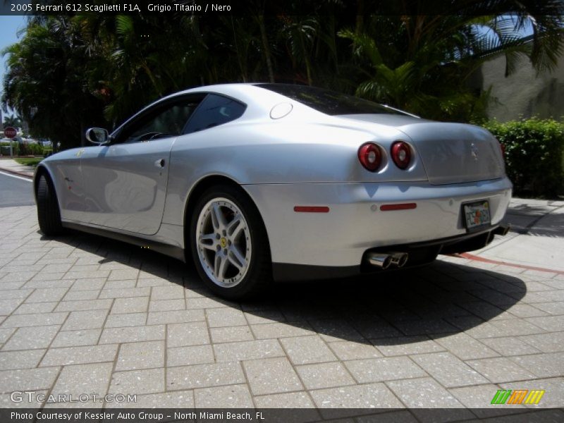 Grigio Titanio / Nero 2005 Ferrari 612 Scaglietti F1A