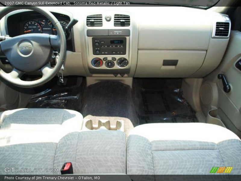 Sonoma Red Metallic / Light Tan 2007 GMC Canyon SLE Extended Cab