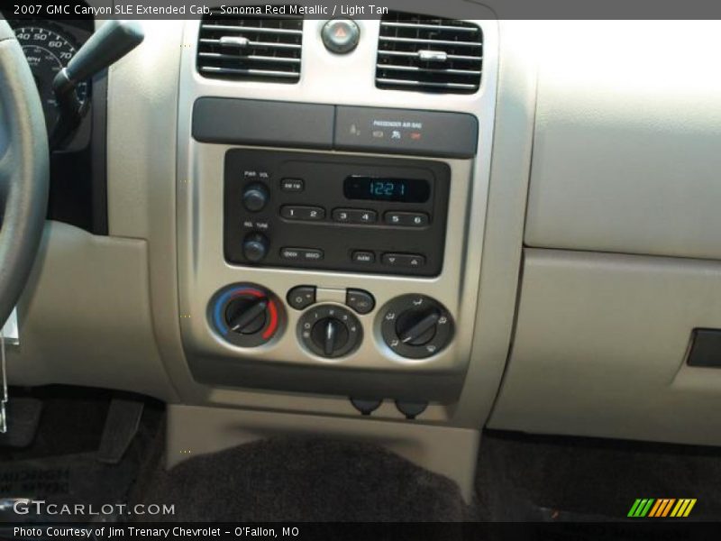 Sonoma Red Metallic / Light Tan 2007 GMC Canyon SLE Extended Cab