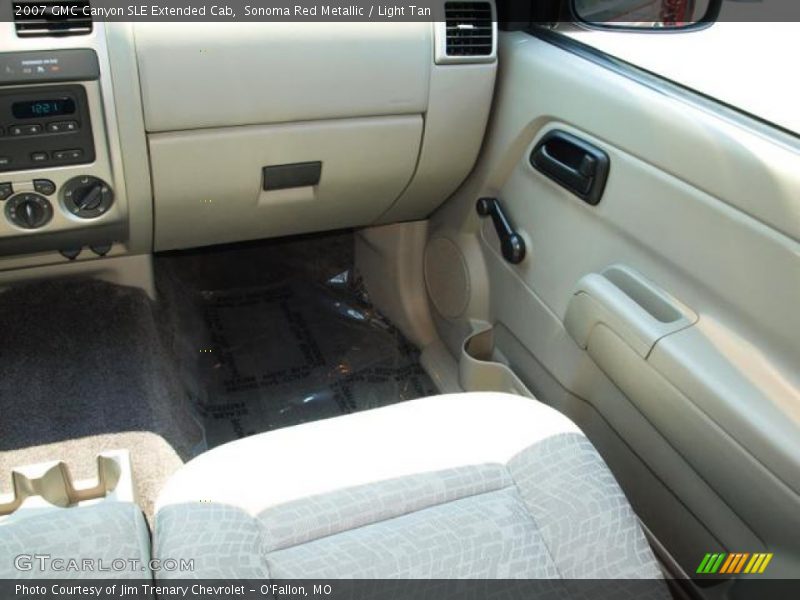Sonoma Red Metallic / Light Tan 2007 GMC Canyon SLE Extended Cab