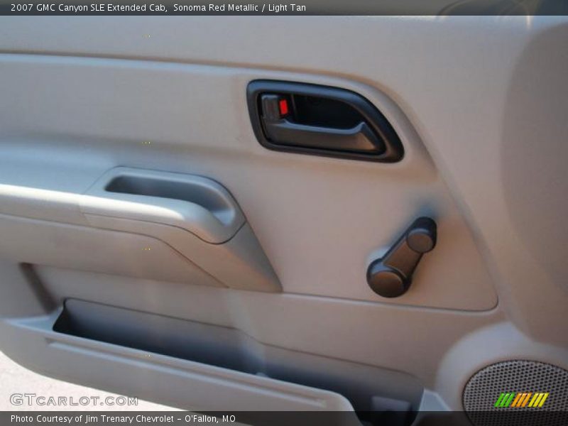 Sonoma Red Metallic / Light Tan 2007 GMC Canyon SLE Extended Cab