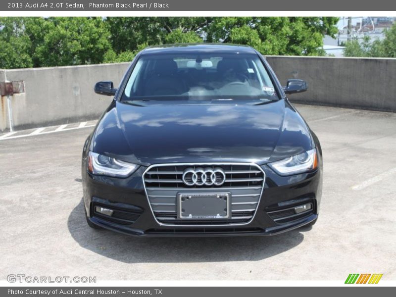 Phantom Black Pearl / Black 2013 Audi A4 2.0T Sedan