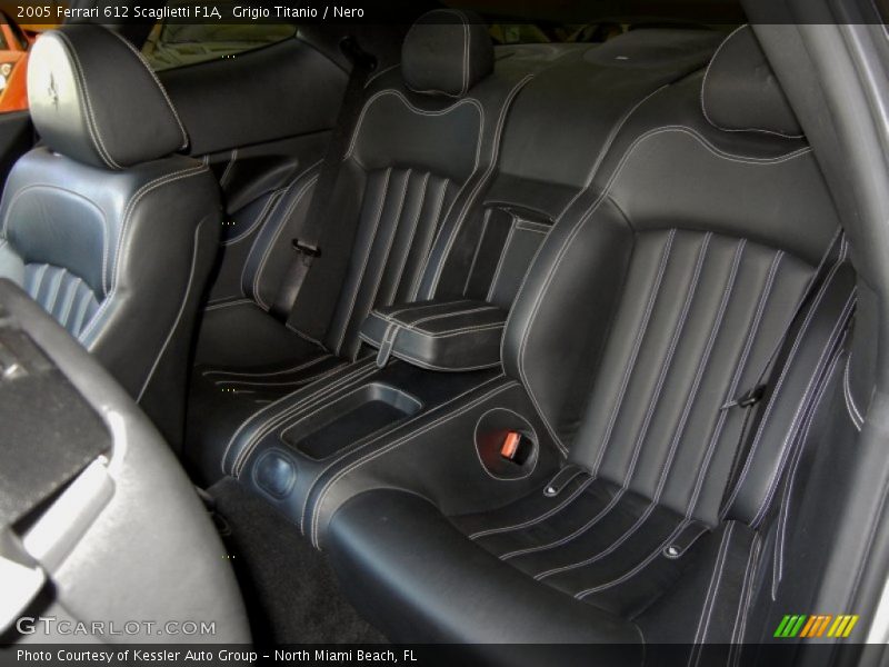 Rear Seat of 2005 612 Scaglietti F1A