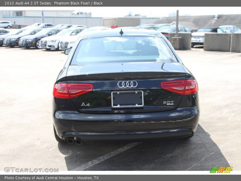 Phantom Black Pearl / Black 2013 Audi A4 2.0T Sedan