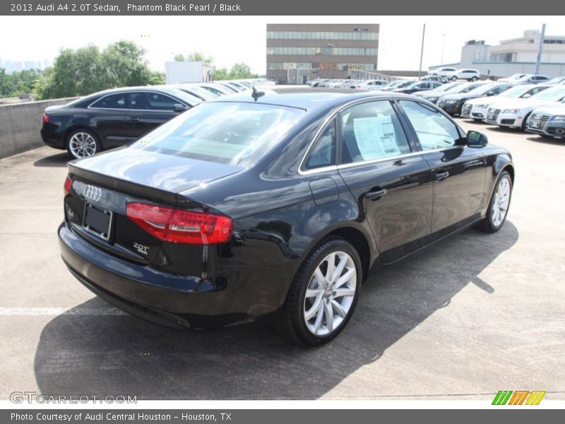 Phantom Black Pearl / Black 2013 Audi A4 2.0T Sedan