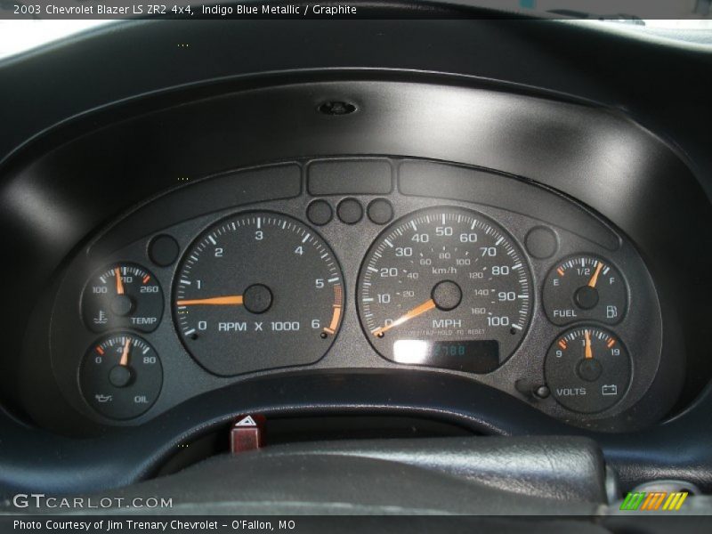  2003 Blazer LS ZR2 4x4 LS ZR2 4x4 Gauges