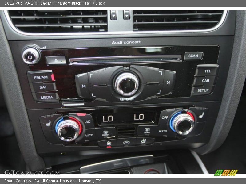 Phantom Black Pearl / Black 2013 Audi A4 2.0T Sedan