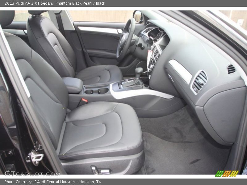 Phantom Black Pearl / Black 2013 Audi A4 2.0T Sedan