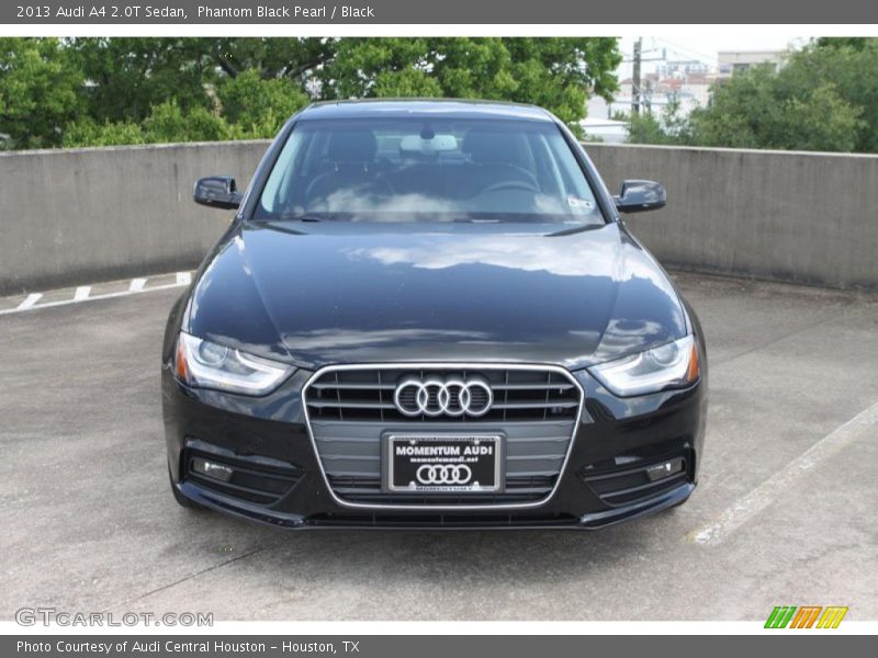 Phantom Black Pearl / Black 2013 Audi A4 2.0T Sedan