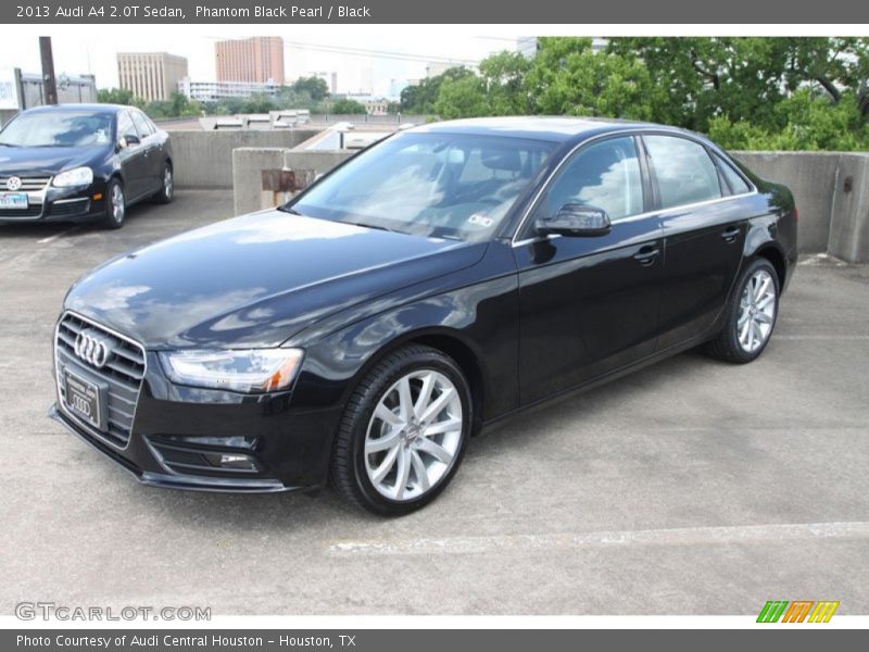 Phantom Black Pearl / Black 2013 Audi A4 2.0T Sedan