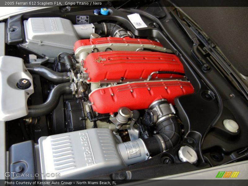  2005 612 Scaglietti F1A Engine - 5.7 Liter DOHC 48-Valve V12