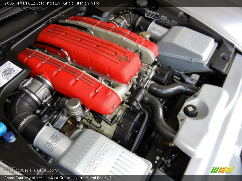  2005 612 Scaglietti F1A Engine - 5.7 Liter DOHC 48-Valve V12