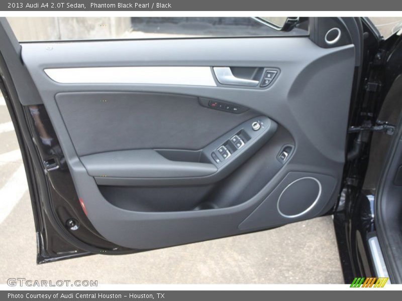 Phantom Black Pearl / Black 2013 Audi A4 2.0T Sedan