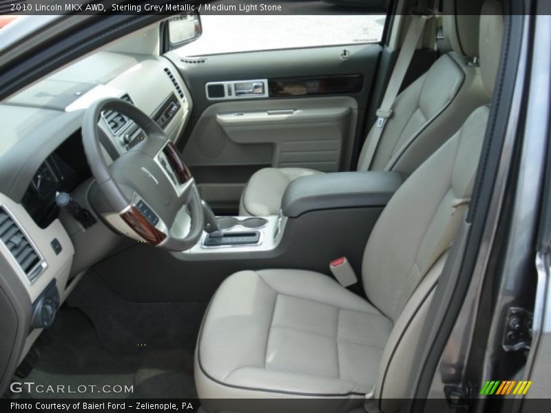 Sterling Grey Metallic / Medium Light Stone 2010 Lincoln MKX AWD