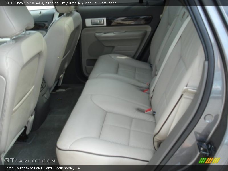 Sterling Grey Metallic / Medium Light Stone 2010 Lincoln MKX AWD